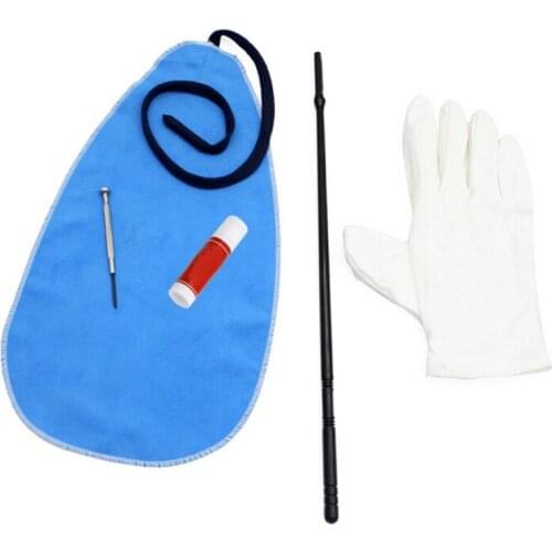 Flute Piccolo Cleansing Kit Five-piece set of strip cloth + pass strip + cork paste + screwdriver + gloves