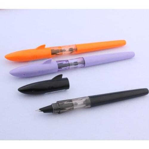 Jinhao shark Stylish and colorful plastic F Nib Fountain Pen