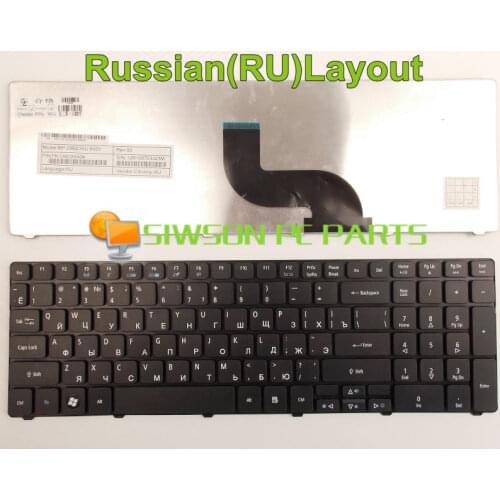 New Laptop Keyboard RU Russian Version for Acer Aspire 5551 5551G 5552 5552G 5553 5553G 5560 5560G 5625 5625G