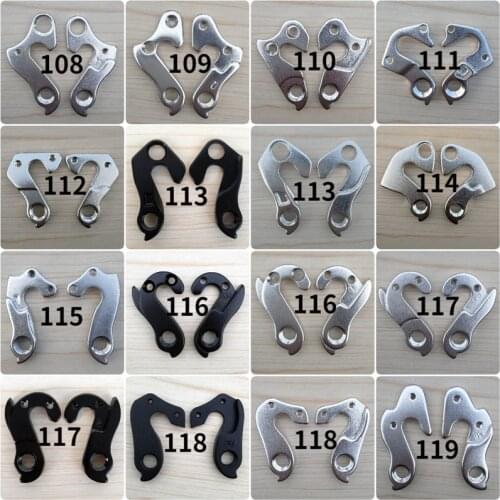 2PCS Bicycle rear Derailleur Gear Hanger Mech Dropout Fit For Jamis Frame Specialized Cube Felt Canyon GT Number 44-54