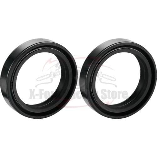 Fork Oil Seal Pair Kit For Suzuki TU250 2007 2008 2009 2PCS Seals New