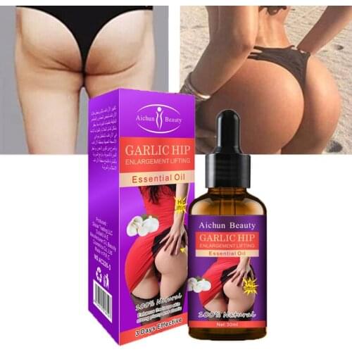 Hip Massage Oil Moisturizing Plump Shaping Lifting Firm Improve Sagging Rough Hydrogenated Sweet Almond Oil Body Skin Care 30ml