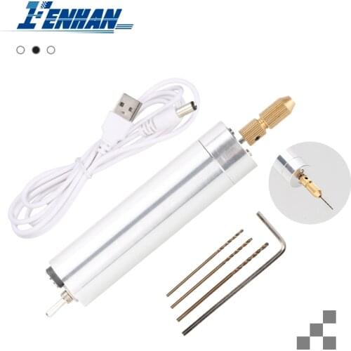 Mini Electric Engraving Pen DIY Set Portable Rotary Tool DIY Electric Grinder Hand Drill Micro Drilling Tools Grinding Machine