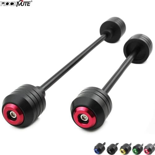 Motorcycle POM Axle Fork Crash Sliders For HONDA CB1100 2012 2013 2014 2015 Front Wheel Protector Circle Decoration