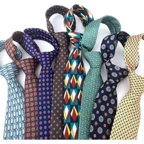 Linbaiway Polyester Printed Neck Ties for Mens Wide Neckties For Men Wedding Suits Gravatas Cravat Male Business Corbatas Ties