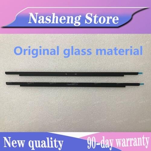 New original 13.3"LCD Screen Glass Trim Logo Bezel Front Display Cover For MacBook Air 13 inch A1932 A2179 Grey Silver Rose Gold