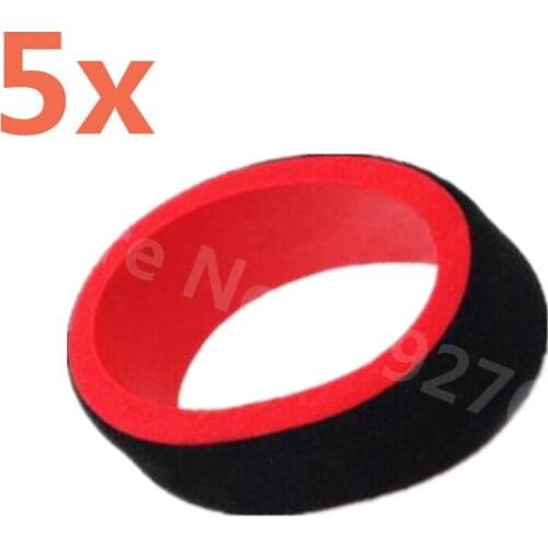 5Pcs 2-Color RC Cars Transmitter Steering Wheel Foam Grip Hand Wheel Sponge For TRAXXAS Futaba 3pv 4pls 4pv 4px r 7px prc x4 FS