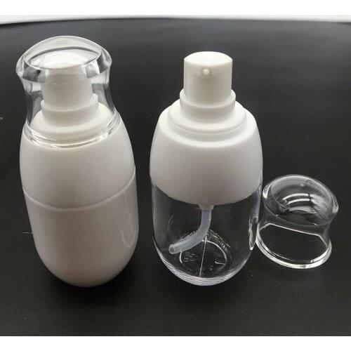 PETG 30ml 30pcs Plastic Lotion Bottle Face Cream Bottle Hand Cream Thick Bottle Toner Cosmetic Containers Makeup Tool