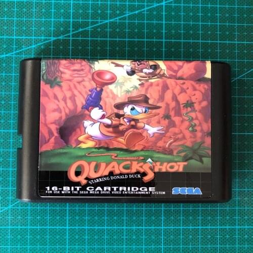 Quack Shot For Sega Mega drive 16 bit MD Games Card For Sega Mega Drive For Genesis