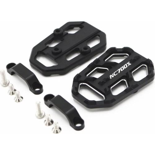 CNC Motorbike Foot Peg Footpegs Footrests Pedal Enlarger For Honda NC700X NC700S NC700 2012-2014 NC750 14-18 CB500X 2015-2016