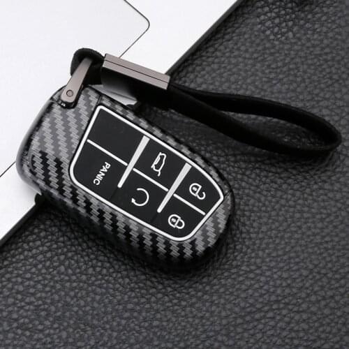 Carbon fiber Silicon Car Key Case Cover For Jeep Fiat Renegade 2014 2015 Grand Cherokee Chrysler 300C Dodge Ram 1500 Freemont
