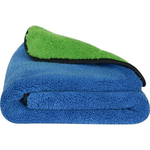 Sinland 720gsm Super Thick Plush Microfiber Auto Towel Car Cleaning Care Waxing Polishing Detailing Towels Cloth 40cmx60cm 1Pack
