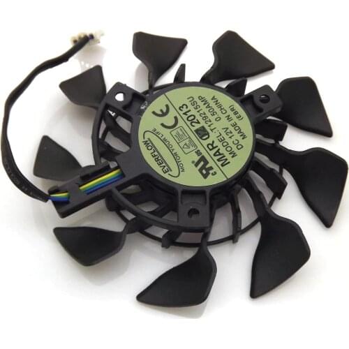 T129215SU PLA09215S12H 12V 85mm VGA Fan For ASUS GTX780 780TI R9 280X 290X GTX760 GTX 970 Mini Graphics Card Cooler Cooling Fan