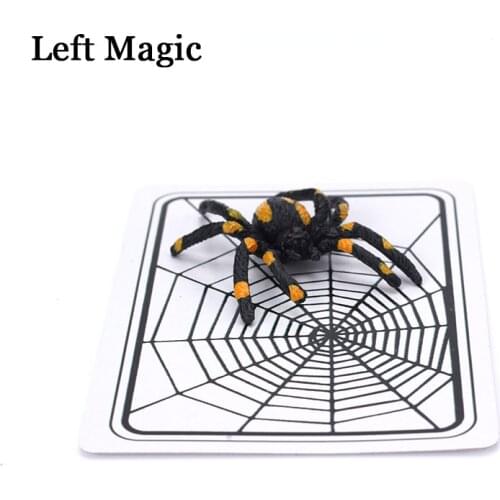 Spider And Net Magic Trick The Web Trick Cards Magic Props Magic Tricks Toys Magician Gimmick Magic Illusion