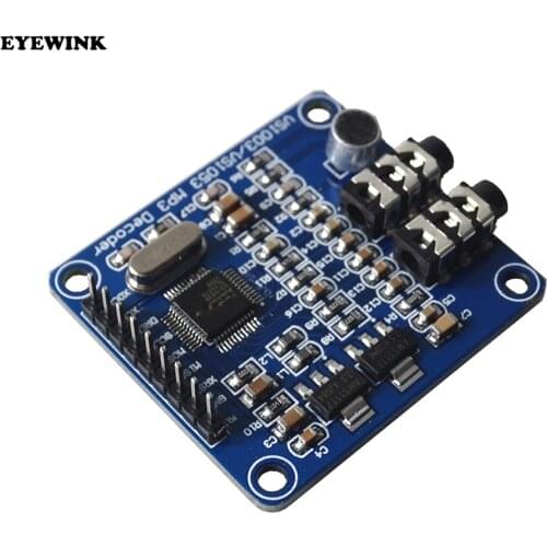 VS1003B VS1053 MP3 Module Development Board Onboard recording function