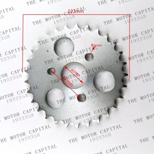 High performance Aluminum Monkey Bike Rear Drive Chain Sprocket 428 29T Teeth 30mm