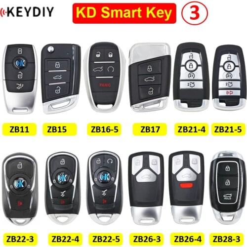 ZB11 ZB15 ZB16-5 ZB17 ZB21-4 ZB21-5 ZB22-3 ZB22-4 ZB22-5 ZB26 ZB28-3 KEYDIY Universal KD Smart Key for KD-X2 Key Generator