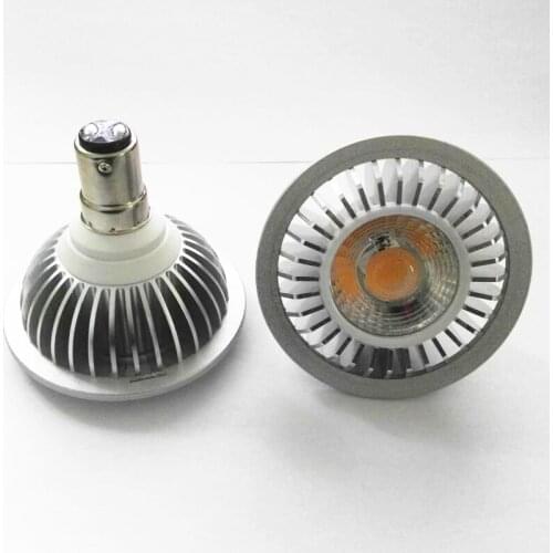1PCS 7W AR70 B15D LED Spotlight B15 Base Dimmable AC85-265V/DC12V Home/Commercial Lighting BA15D AR70 Bulb Lamps LED Spotlights