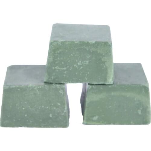 1pcs Green Leather Strop Sharpening Compound Micron Stropping Leathercraft Abrasive for Handmade Craft Grinding knife paste