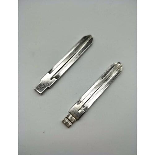 10Pcs/lot Best Qualit Metal Blank Uncut Flip KD Remote Key Blade Type 69 for Great Wall