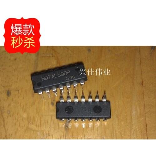 10PCS [ Original authentic] new 74LS90 HD74LS90P SN74LS90N DIP