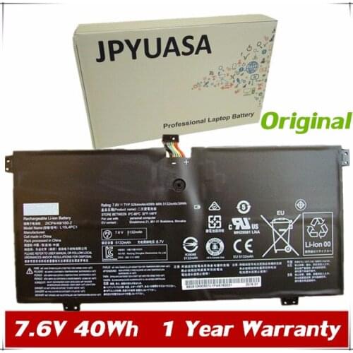 7XINbox 7.6V 5264mAh 40Wh Original L15L4PC1 L15M4PC1 Laptop Battery For Lenovo Yoga 710 711 Series Tablet