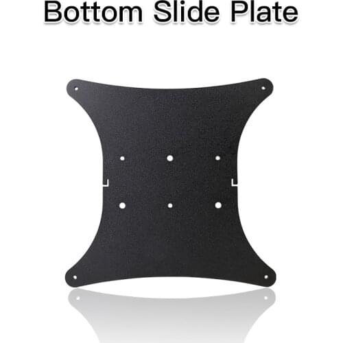 Aluminium alloy CR-10 Bottom Slide Plate 4mm HotBed Base plate support Upgrade For CR-10S / V2 / V3 Ender-3 MAX 3d printer parts