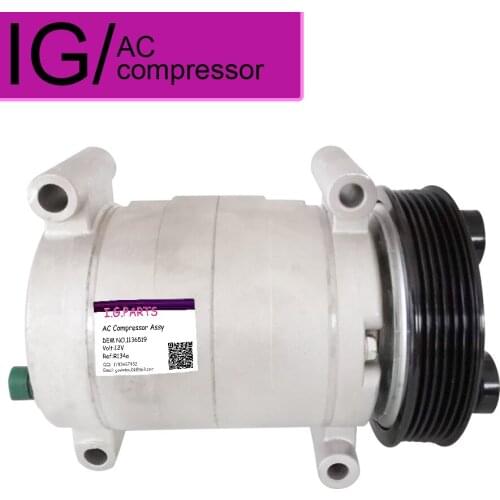 Auto AC Compressor For Car Chevrolet-C3500 C2500 K2500 K3500 7.4L 6.5L 5.7L Tahoe 5.7L 1136519, 1136527, 89019367 58950, 88950