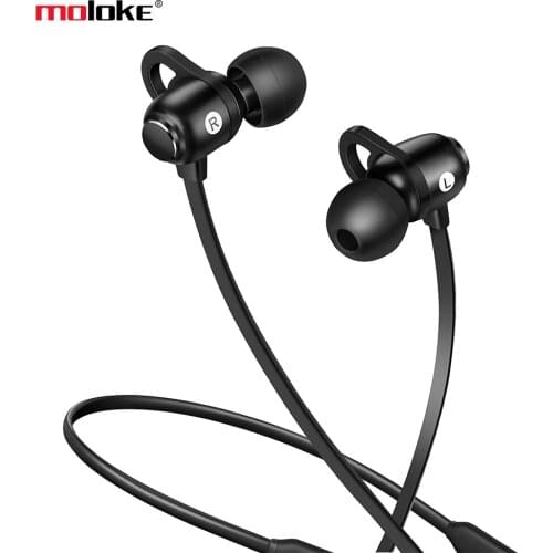 Bluetooth wireless sports Earphone 5.0 hands free stereo Earphone with magnetic attraction waterproof earplug running Earphone