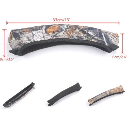 MIZUGIWA Riflescope Neoprene Protect Scope Cover Bag Gun Rifle Hunting Gun Accessories Camo & Black Color Riflescope Camouflage