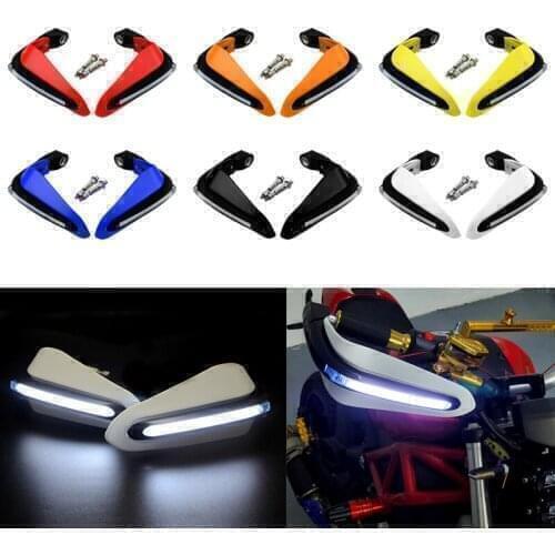 For KTM SX 50 RC 200 EXC 300 690 1190 300 790 DUKE FARO RACING Motorcycle Hand Guards Lights LED Handguard Protective Gear