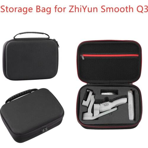 For ZhiYun Smooth Q3 Storage Bag Portable Dust-Poof Handbag Carrying Case for Smooth Q3 Stabilizer Handheld gimbal Accessories