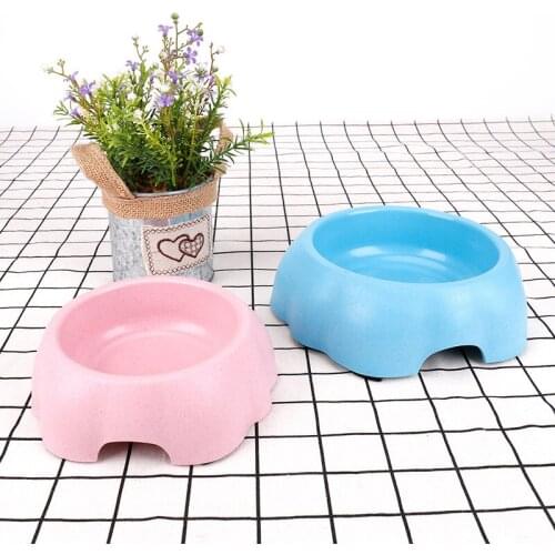 Pet Cat Feeders Feeding Water Bowl Dog Bowl Non-slip Easy Clean Pets Accessories Eco-friendly Dogs Feeder Dog Single Bowls