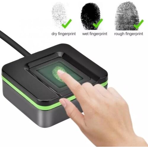 Hot sale Free Shipping Fingerprint USB Reader Fingerprint Scanner ZK 20R LiveID USB Fingerprint Sensor
