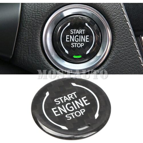 ABS Engine Start Stop Button Cover Trim For Cadillac XT 2018-2020 XT6 2019-2020 CT5 2019-2020 CT4 2019-2020 1pcs Car Decor