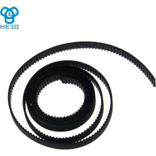 HE3D Synchronous belt GT2 conveyor belt Length 1 m width 6 mm rubber timing belt 3D printer part