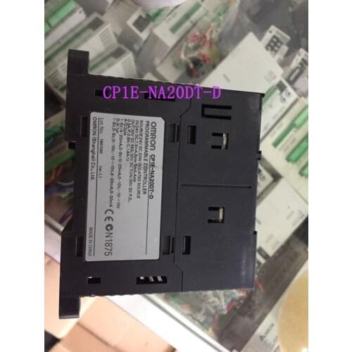 New Original CP1E-NA20DT-D CP1E PLC CPU for Omron Sysmac 20I/O 12DI 8DO Transistor CP1E NA20DT