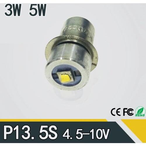 P13.5S 3w flashlight bulb emergency light bulbs 3v dc4-10v/6-24v Led Bulb replacement flashlight torch bulb