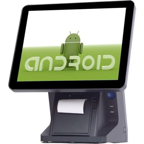 ComPOSxb pos terminal windows/android pos machine built-in 80mm printer 15 inch capacitive touch pos system