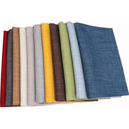 Rectangle Plain Cotton Placemat Burlap Dining Table Plate Mat Decorative Fashion Simple Western Protective Mat Insulation Pad