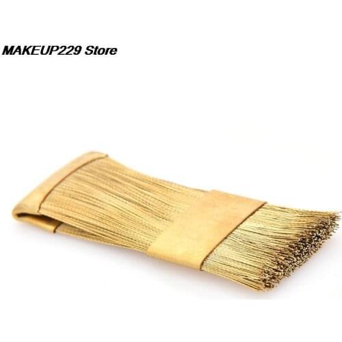 1Pc Dental Drill Bit Cleaning Brush Portable Electric Manicure Drills Copper Wire Drill Brush Cleaner Nail Drill Bit Clean Tool