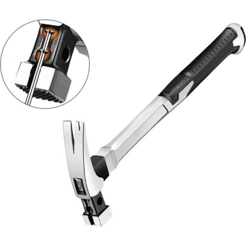 Heavy Claw Hammer 400mm Nail Hammer Tool Professional Steel Woodworking Striking Tools Magnetic Automatic Nail Suction Hammer