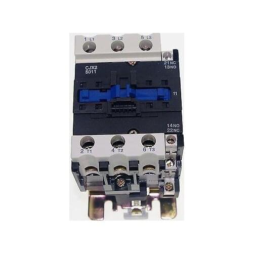 1x AC Contactor Motor Starter Relay (LC1) CJX2-5011 NO+NC 660/690V Coil 50A 33KW