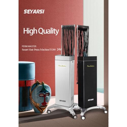 24V digital hair perm machine, Leading Edge Version, Digital hair perm machine, hot perm machine TG80 Color silver