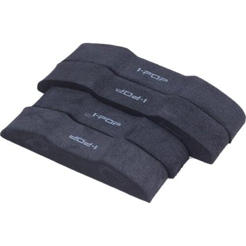 4 Pcs Black Foam Side Door Guard Protection Sticker for Auto Car