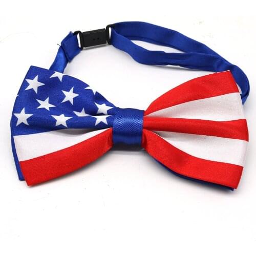 50pcs 4th of July Pet Dog Aessories Large Dog Bowties Collar Small Dog Cat Puppy Bow Tie for Dogs Grooming Products Pet Supplies