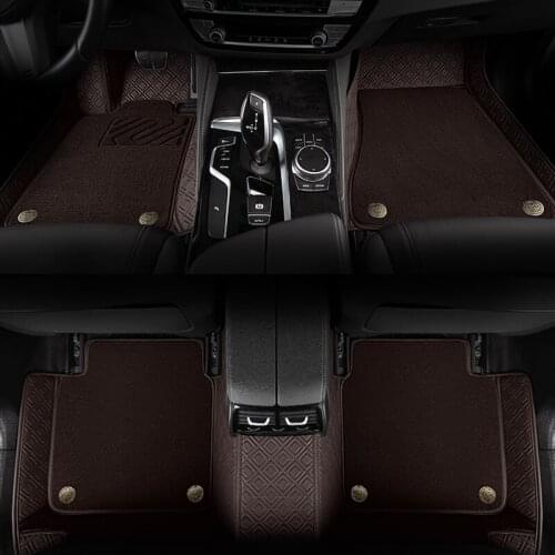 Custom car floor Foot mats For suzuki grand vitara 2008 jimny sx4 swift foot mats car accessories waterproof carpet