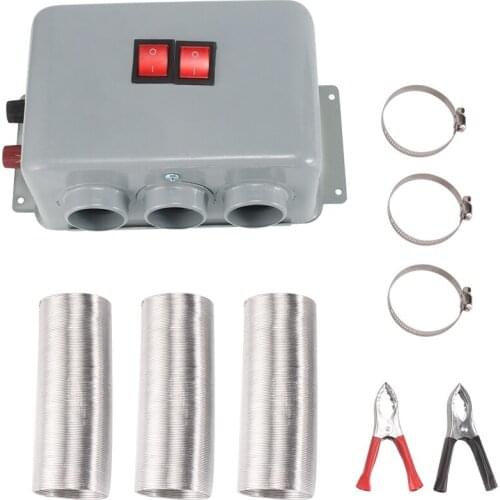 3 Holes Car Truck Heating Fans Winter Auto Heaters Warm Dryer Window Glass Defroster Interior Car Windshield Defroster