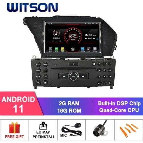 WITSON Android 10 Octa- core 4G RAM + 64G ROM CAR DVD PLAYER GPS FOR MERCEDES-BENZ GLK auto dvd navigation GPS car audio