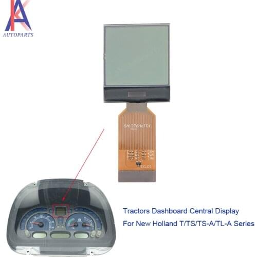For New Holland T Series TS Series TLA Series TSA Series Instrument Cluster Dashboard Tractors LCD Screen Display 2004-2008